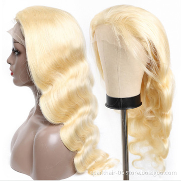SPARK 613 HD Full Lace Wig Human Hair,13x4 13x6 613 Virgin Lace Front Wig,Platinum Blonde 613 transparent Lace Frontal Wig